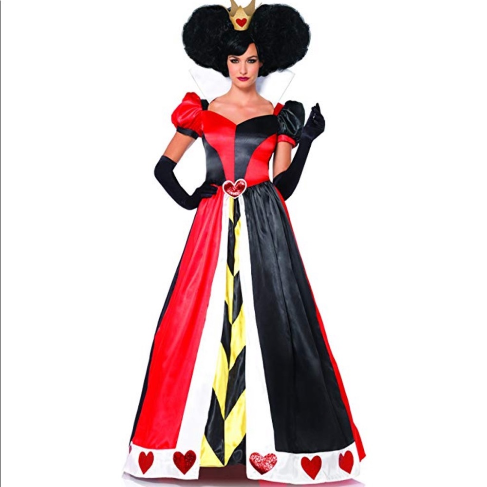Leg Avenue Disney 2 Piece Queen of Hearts Costume